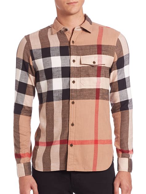 burberry classic mens|Burberry flannel outfit men.